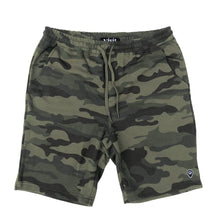 Load image into Gallery viewer, Forest Camo Sweat Shorts