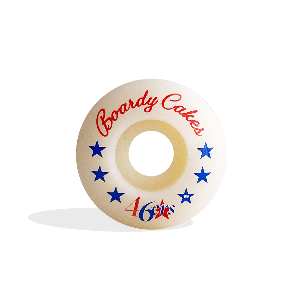 Boardy Cakes 46ers Wheels