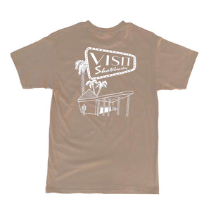 Motel Visit T-Shirt - Sand